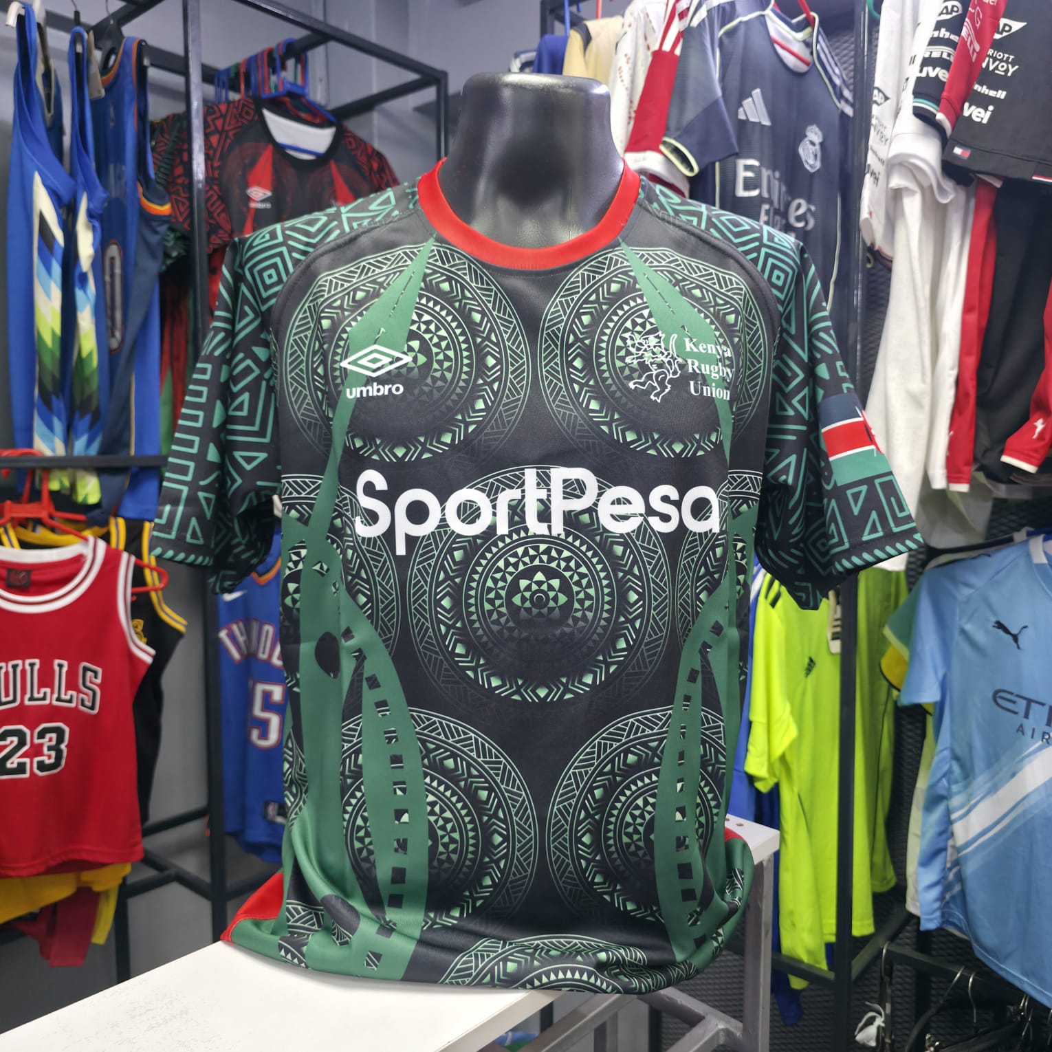 Sportpesa Rugby Jersey-Green